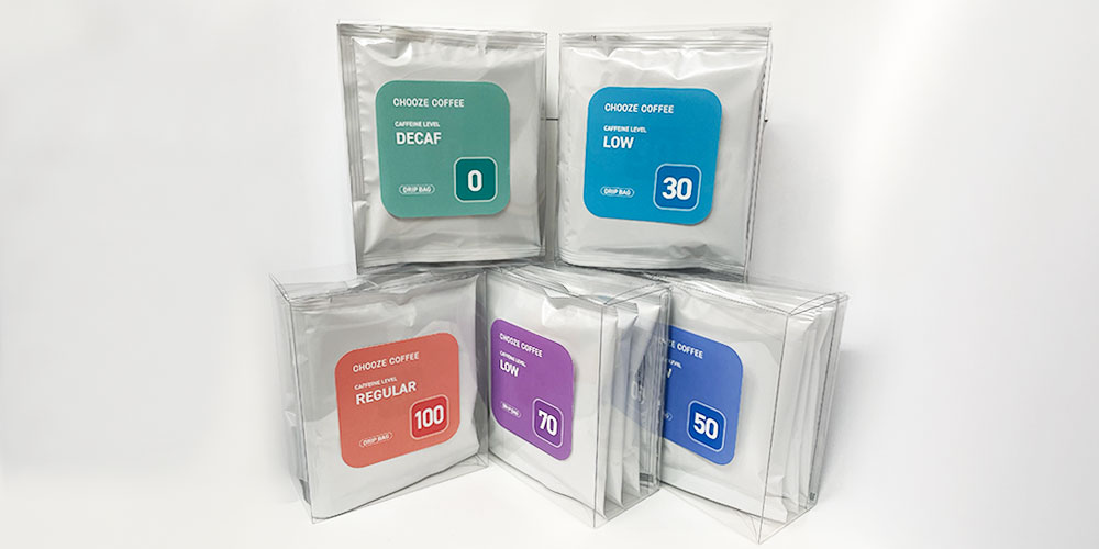 カフェイン量が選べる！「カフェインコントロールコーヒー」を入荷しました